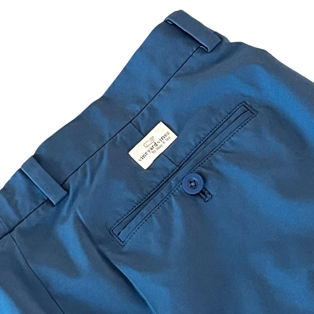 Lot of 3 Vineyard Vines Breaker Shorts Mens 35 Blue Gray Indigo 8" Performance - Picture 10 of 16